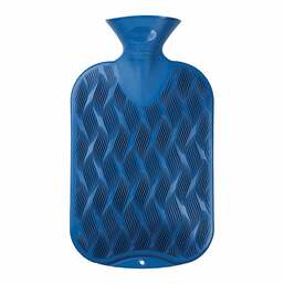 Abbildung: Fashy Wärmflasche Karo-Halblamelle saphir 6437 54 1 St PZN 11131099