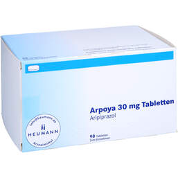 Abbildung: Arpoya 30 mg Tabletten 98 St, Tabletten PZN 11133299
