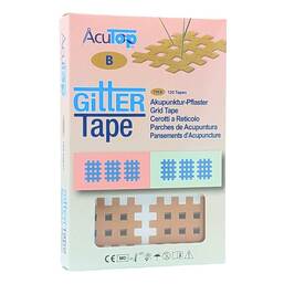 Abbildung: Gitter Tape Acutop 3x4 cm 20X6 St, Pflaster PZN 11139936 