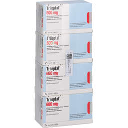 Abbildung: Trileptal 600 mg Filmtabletten 200 St, Filmtabletten PZN 11140247