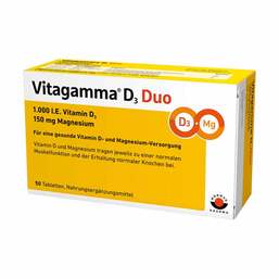 Abbildung: Vitagamma D3 Duo Tabletten Tabletten, 50 St PZN 11141175