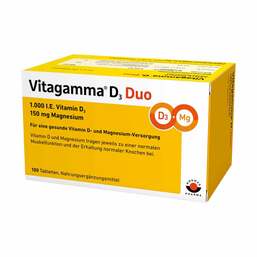 Abbildung: Vitagamma D3 Duo Tabletten Tabletten, 100 St PZN 11141206