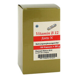 Abbildung: Vitamin B12 forte N Kapseln Kapseln, 180 St PZN 11145049