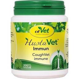 Abbildung: Hustavet Immun Pulver für Hunde / Katzen Pulver, 80 g PZN 11145405