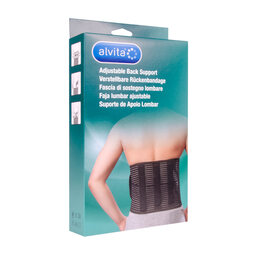 Abbildung: Alvita Rückenbandage Größe 3 1 St, Bandage PZN 11151541