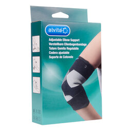 Abbildung: Alvita Ellenbogenbandage Größe 1 1 St, Bandage PZN 11151624