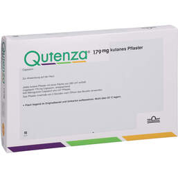 Abbildung: Qutenza 179 mg kutanes Pflaster 1 St, Pflaster PZN 11154456
