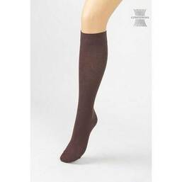 Abbildung: Compressana Microcotton Kniestrümpfe BW Größe 5 schoko 2 St PZN 11159005