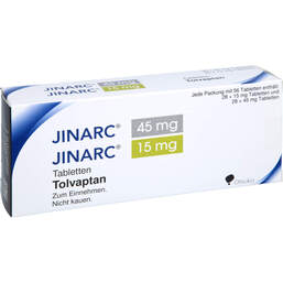 Abbildung: Jinarc 45 mg + 15 mg Tabletten 56 St, Tabletten PZN 11160899