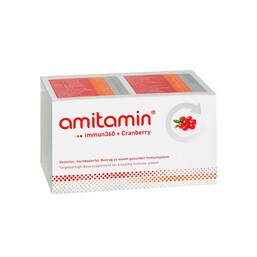 Abbildung: Amitamin immun360 + Cranberry Kapseln Kapseln, 120 St PZN 11161858