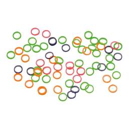 Abbildung: Zahnspangengummis bunt sortiert 5 / 16 med.7,95 mm Latex 100 St PZN 11165075
