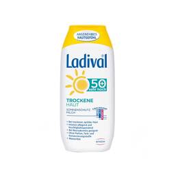 Abbildung: Ladival trockene Haut Milch LSF 50+ Milch, 200 ml PZN 11168501