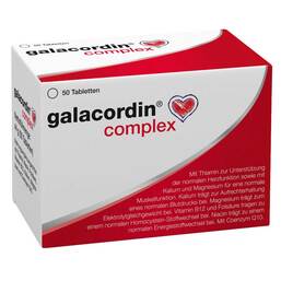 Abbildung: Galacordin complex Tabletten Tabletten, 50 St PZN 11169860