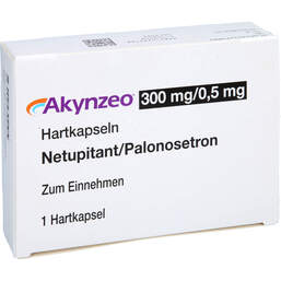 Abbildung: Akynzeo 300 mg / 0,5 mg Hartkapseln 1 St, Hartkapseln PZN 11175406