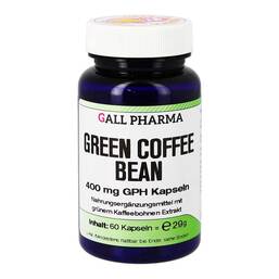 Abbildung: Green Coffee Bean 400 mg GPH Kapseln Kapseln, 60 St PZN 11176340