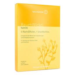 Abbildung: Bauchwickel Kamille 15x21 cm Folie 6 St, Folie PZN 11181660