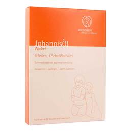 Abbildung: Johannisöl Kompresse 15x21 cm Folie 6 St, Folie PZN 11181683