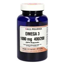 Abbildung: Omega 3 1000 mg 400 / 200 GPH Kapseln 90 St, Kapseln PZN 11190191