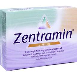 Abbildung: Zentramin liquid Trinkfläschchen Lösung zum Einnehmen, 14X25 ml PZN 11194527