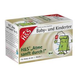 Abbildung: H&S Atme sanft durch Bio Baby- und Kindertee Filterbeutel, 20X1.2 g PZN 11213259