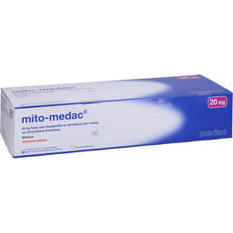 Abbildung: Mito medac 20 mg mit Instillationssys.und Blasenkatheter  5 St, Pulv. u. Lösungsm. z. Herst. e. Lös. z. intravesikalen Anw. PZN 11213503