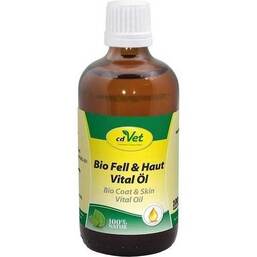 Abbildung: Bio Fell & Haut Vital Öl vet. (für Tiere) Öl, 100 ml PZN 11214388