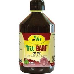 Abbildung: Fit Barf Öl D3 vet. (für Tiere) Öl, 500 ml PZN 11216826