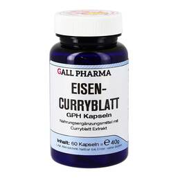 Abbildung: Eisen-Curryblatt GPH Kapseln Kapseln, 60 St PZN 11219931