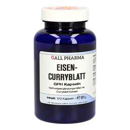 Abbildung: Eisen-Curryblatt GPH Kapseln Kapseln, 120 St PZN 11219954
