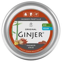 Abbildung: Ingwer Ginjer Anis Pastille Bio Pastillen, 40 g PZN 11227043