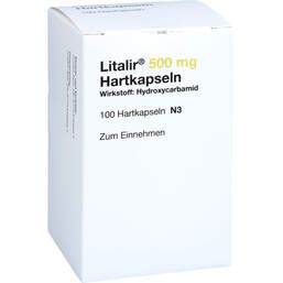 Abbildung: Litalir 500 mg Hartkapseln 100 St, Hartkapseln PZN 11227623