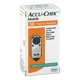 Abbildung: Accu Chek Mobile Testkassette 50 St, Teststreifen PZN 11228433