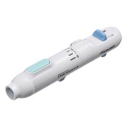 Abbildung: Terumo Medisafe Finetouch 2 Lanzettengerät mit Hebel 1 St PZN 11228982