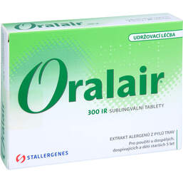 Abbildung: Oralair 300IR Forts.Gräser Sublingualtabletten 90 St, Sublingualtabletten PZN 11229533
