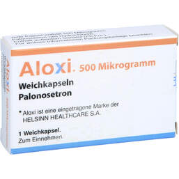 Abbildung: Aloxi 500 Mikrogramm Weichkapseln 1 St, Weichkapseln PZN 11229556