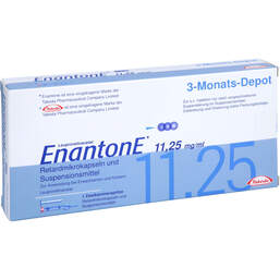 Abbildung: Enantone 11,25 mg 3 Monats-Depot Zweikammerspritze 1 St, Retardmikrokapseln und Suspensionsmittel PZN 11230163