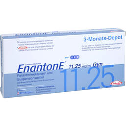 Abbildung: Enantone Gyn 11,25 mg 3 Monats-Depot Zweikammerspr 1 St, Retardmikrokapseln und Suspensionsmittel PZN 11230186