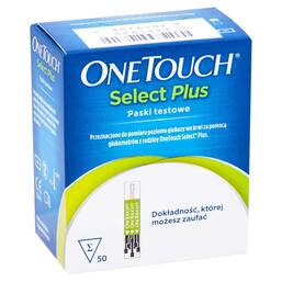 Abbildung: One Touch Selectplus Blutzucker Teststreifen 50 St, Teststreifen PZN 11277650