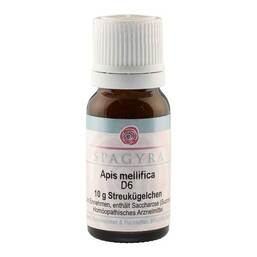 Abbildung: Apis mellifica D 6 Globuli 10 g, Globuli PZN 11280327