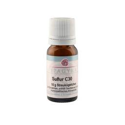 Abbildung: Sulfur C30 Globuli Globuli, 10 g PZN 11282562