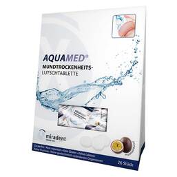 Abbildung: Miradent Aquamed Mundtrockenheitslutschtablette Lutschtabletten, 60 g PZN 11287074