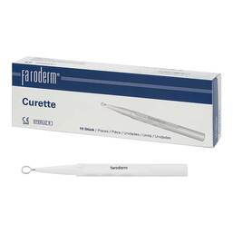 Abbildung: Curette Faroderm 4 mm 10 St PZN 11293749