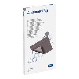 Abbildung: Atrauman Ag 10x20 cm steril Kompressen 10 St, Kompressen PZN 11299367