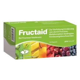 Abbildung: Fructaid Kapseln Kapseln, 120 St PZN 11299640