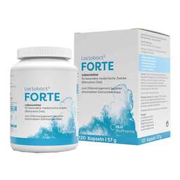 Abbildung: Lactobact Forte magensaftresistente Kapseln Kapseln magensaftresistent, 120 St PZN 11299858