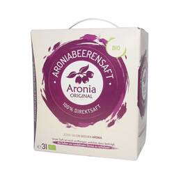 Abbildung: Bio Aroniabeerensaft 100% Direktsaft Saft, 3 l PZN 11306682