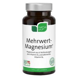 Abbildung: Nicapur Mehrwert-Magnesium Kapseln 60 St, Kapseln PZN 11312056