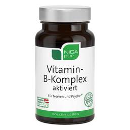 Abbildung: Nicapur Vitamin B-Komplex aktiviert Kapseln Kapseln, 60 St PZN 11320268