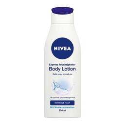 Abbildung: NIVEA Body Express Feuchtigkeitslotion Lotion, 250 ml PZN 11324504