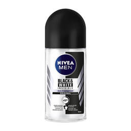 Abbildung: NIVEA Men Deo Roll-on Invisible Black & White 50 ml, Stifte PZN 11325917
